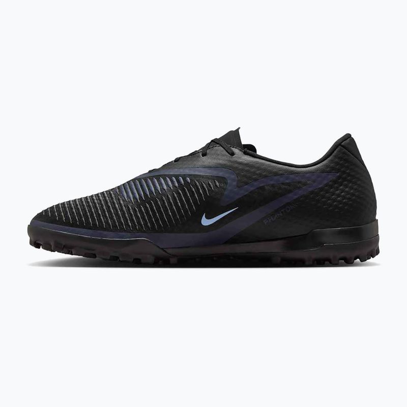Férfi futballcipő Nike Phantom 6 Low Academy TF fekete/fekete 2