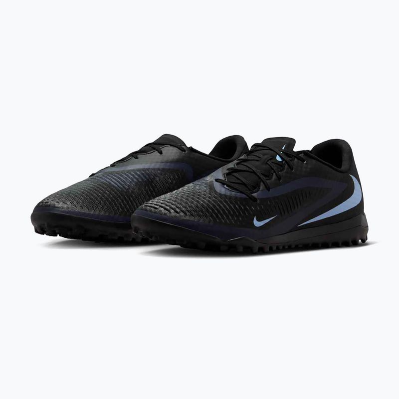 Férfi futballcipő Nike Phantom 6 Low Academy TF fekete/fekete 3