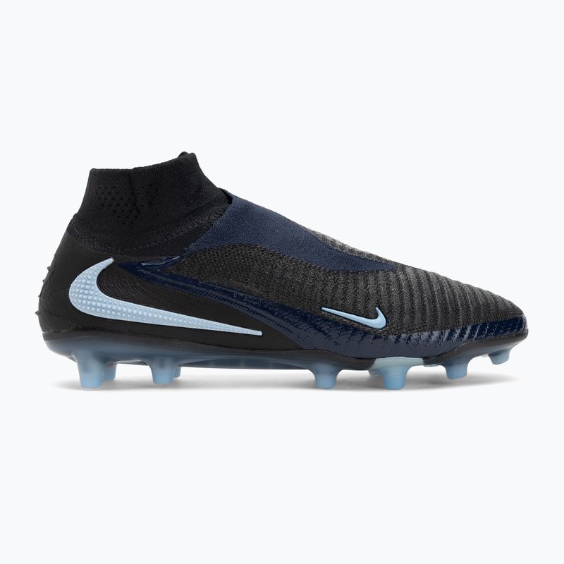 Férfi Nike Phantom 6 High Elite AG labdarúgócipő fekete/fekete 2