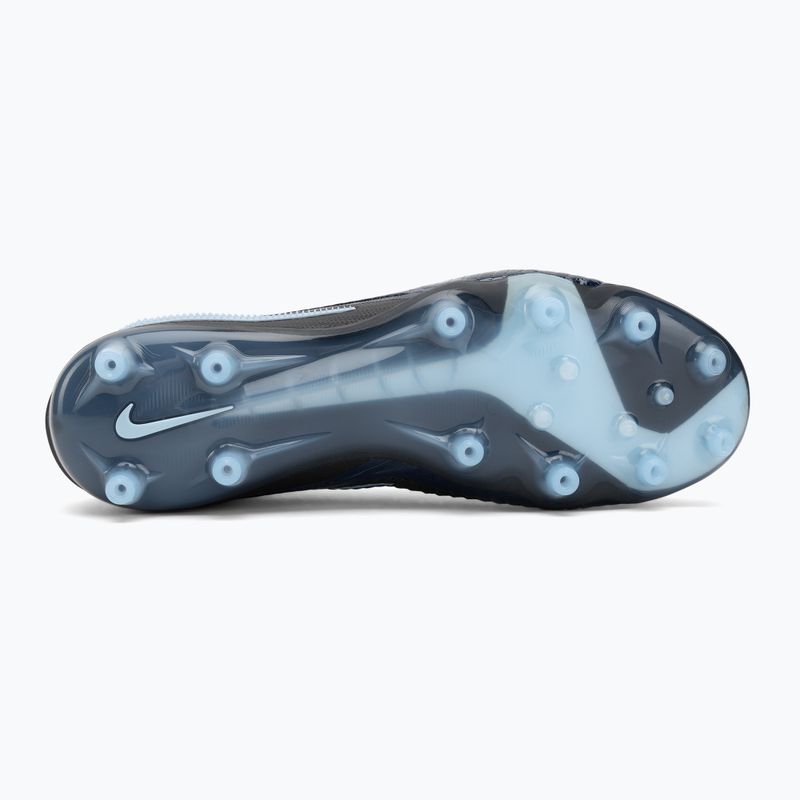 Férfi Nike Phantom 6 High Elite AG labdarúgócipő fekete/fekete 4