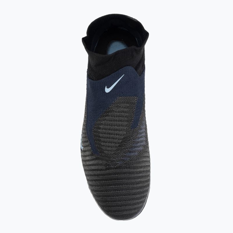 Férfi Nike Phantom 6 High Elite AG labdarúgócipő fekete/fekete 5