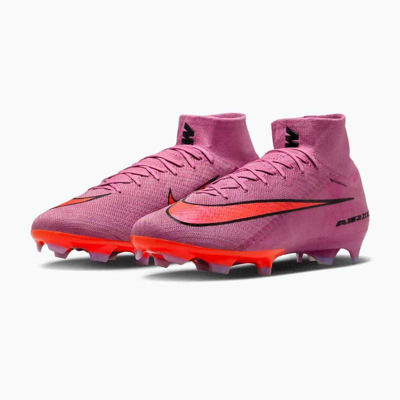 Férfi futballcipő Nike Mercurial Superfly 10 Elite FG magic flamingo/fekete/total crimson 3