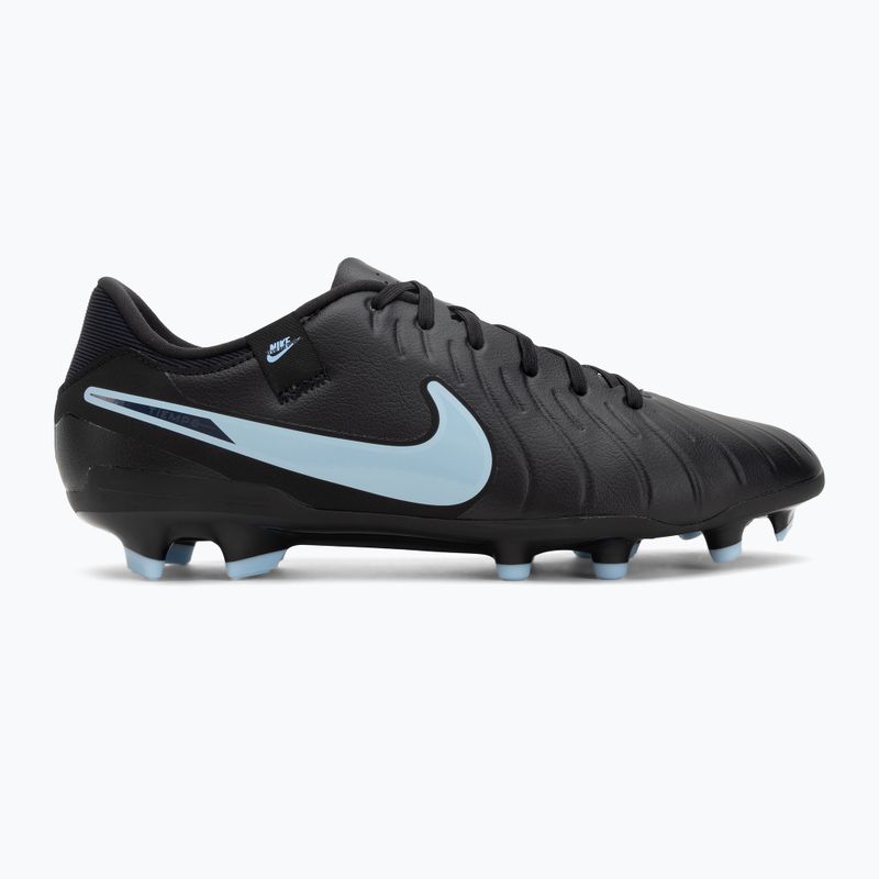 Férfi futballcipők Nike Tiempo Legend 10 Academy FG/MG fekete/fekete 2
