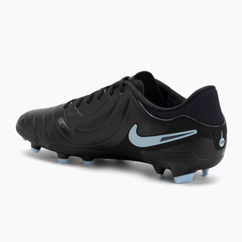 Férfi futballcipők Nike Tiempo Legend 10 Academy FG/MG fekete/fekete 3