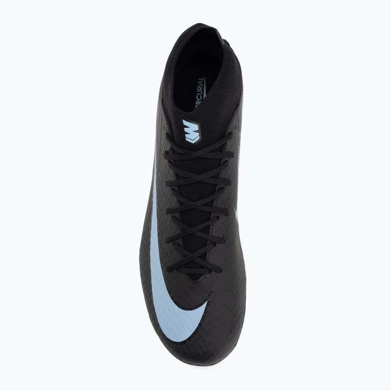 Férfi futballcipő Nike Mercurial Superfly 10 Academy AG fekete/jeges kék 5