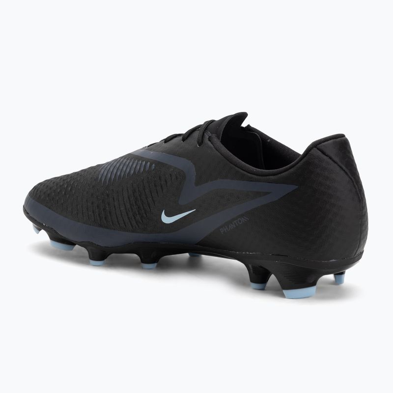 Férfi futballcipő Nike Phantom 6 Low Academy FG/MG fekete/fekete 3