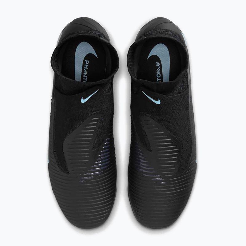 Férfi Nike Phantom 6 High Pro FG labdarúgócipő fekete/fekete 8