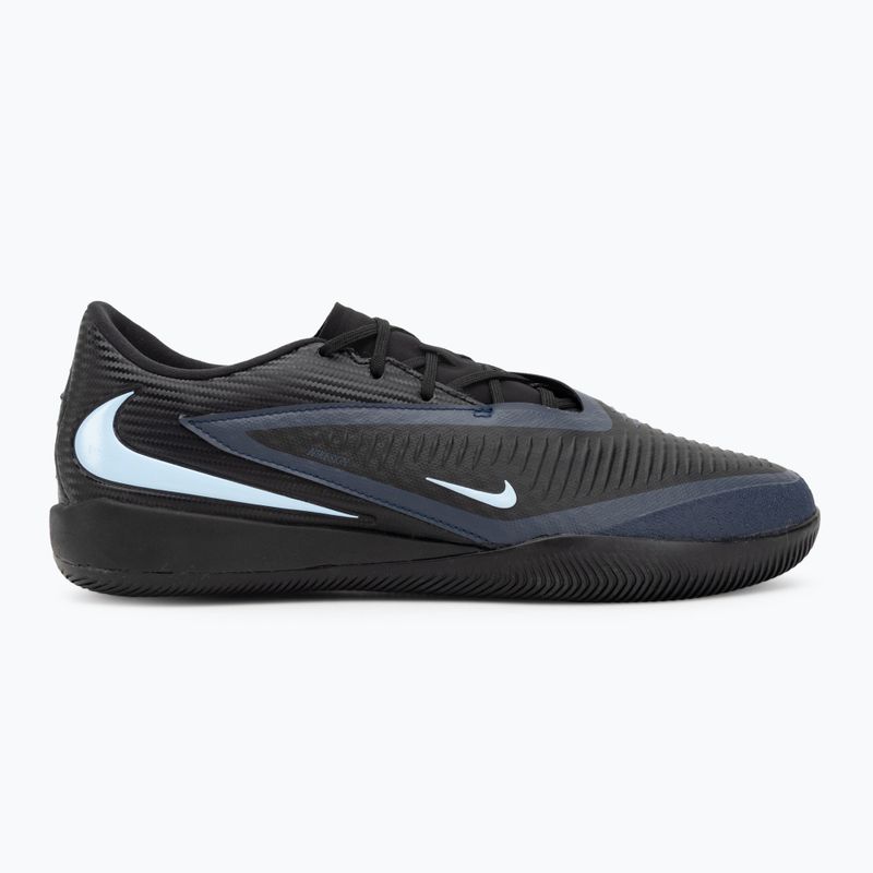 Férfi futballcipő Nike Phantom 6 Low Academy IC fekete/fekete 2