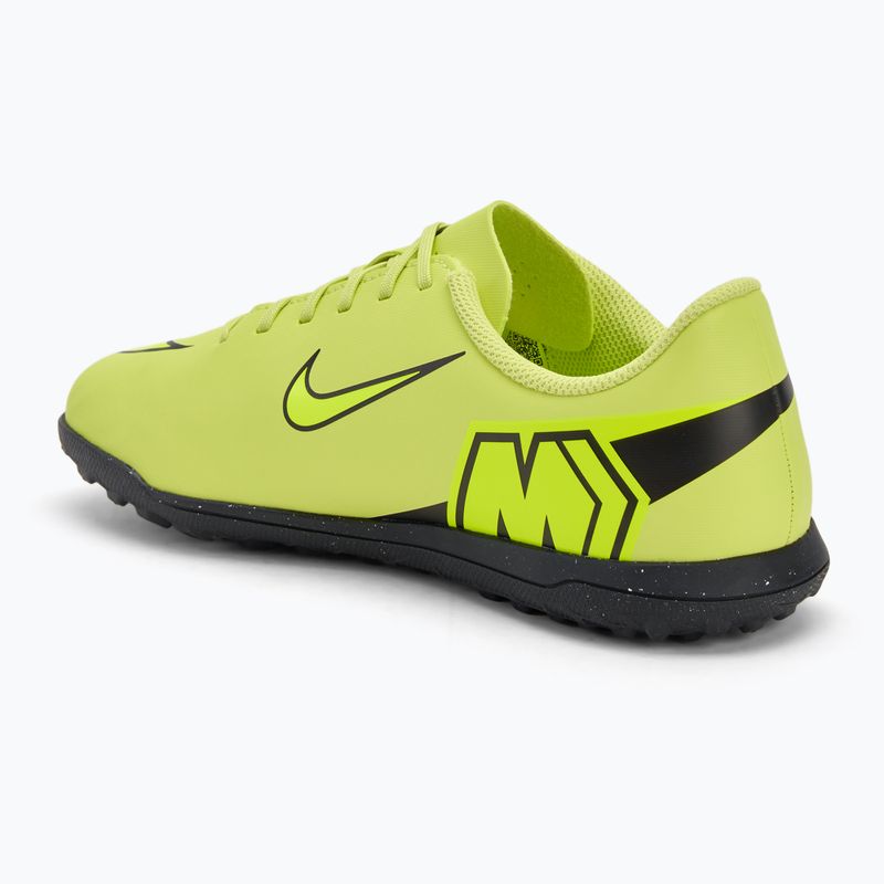 Gyerek focicipő Nike Mercurial Vapor 16 Club TF limelight/hyper crimson/volt 3
