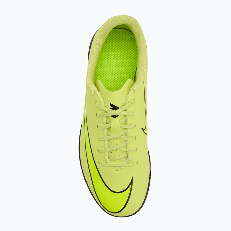Gyerek focicipő Nike Mercurial Vapor 16 Club TF limelight/hyper crimson/volt 5