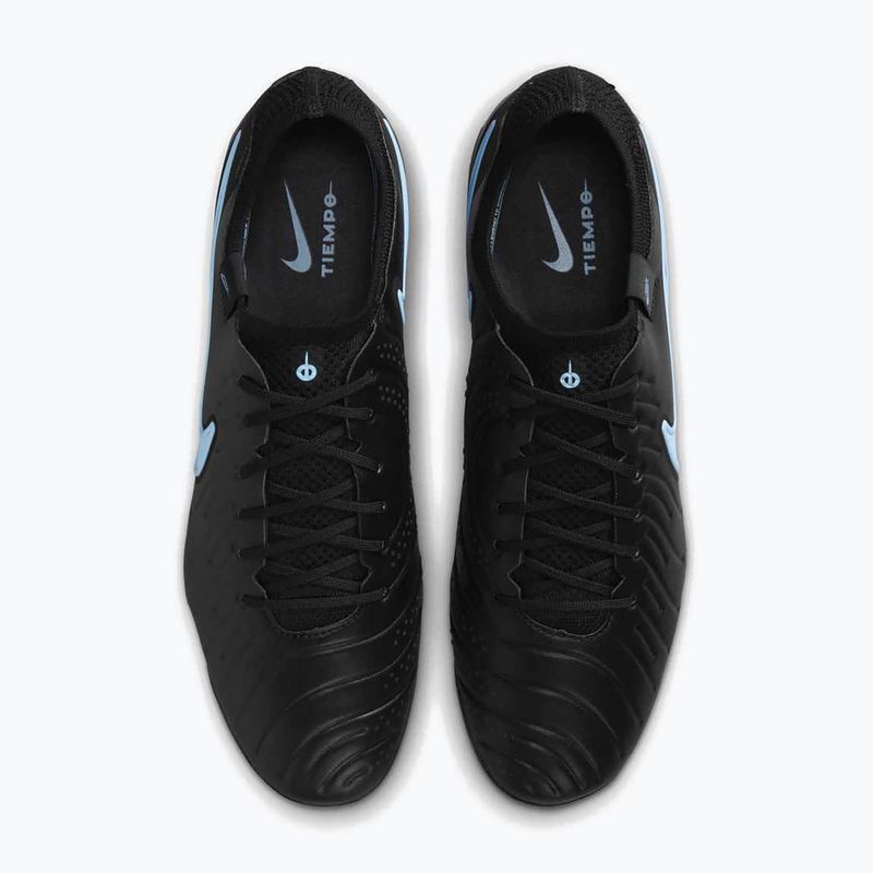 Férfi futballcipő Nike Tiempo Legend 10 Elite AG-Pro fekete/fekete 6