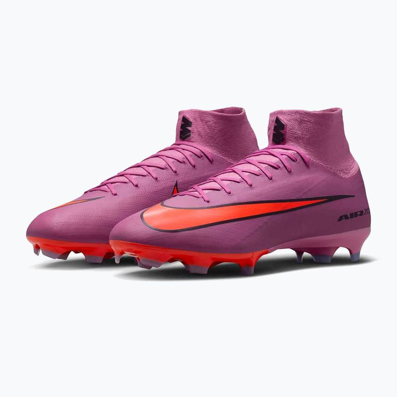 Gyermek futballcipő Nike Mercurial Superfly 10 Academy LV8 FG/MG egyetemi piros/sötét obszidián 3