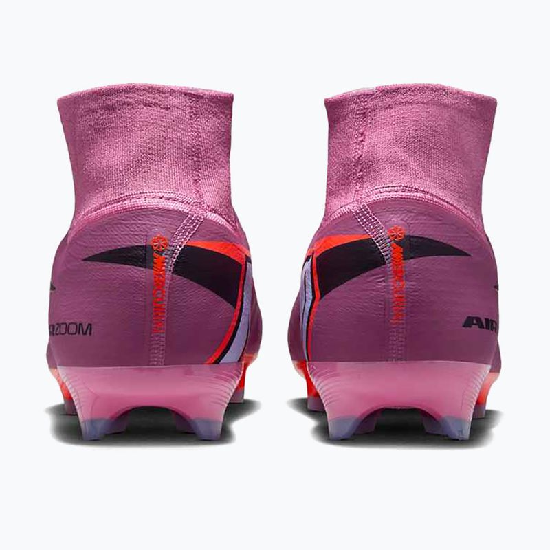 Gyermek futballcipő Nike Mercurial Superfly 10 Academy LV8 FG/MG egyetemi piros/sötét obszidián 4