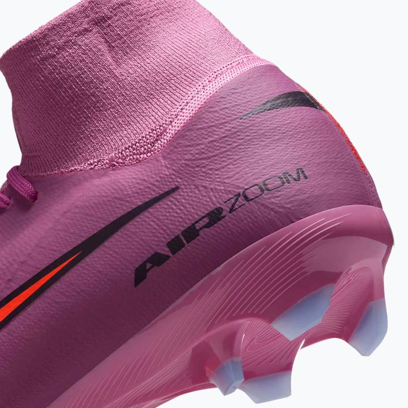Gyermek futballcipő Nike Mercurial Superfly 10 Academy LV8 FG/MG egyetemi piros/sötét obszidián 8