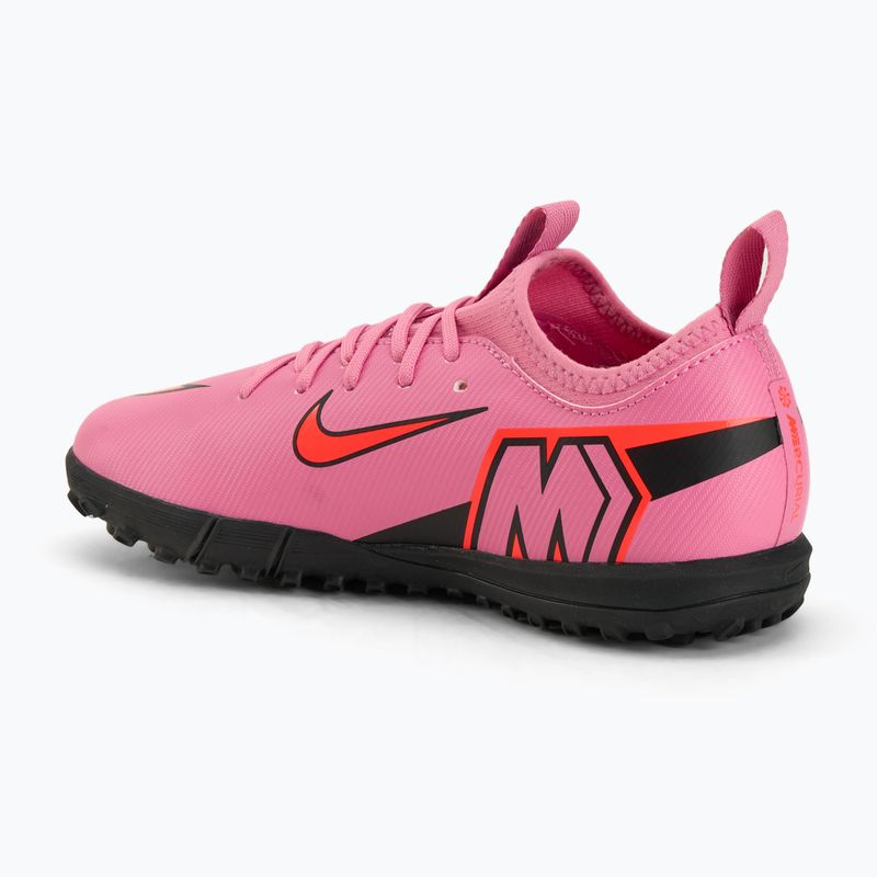 Gyermek focicipő Nike Mercurial Vapor 16 Academy TF magic flamingo/fekete/teljes bíbor varázslatos 3