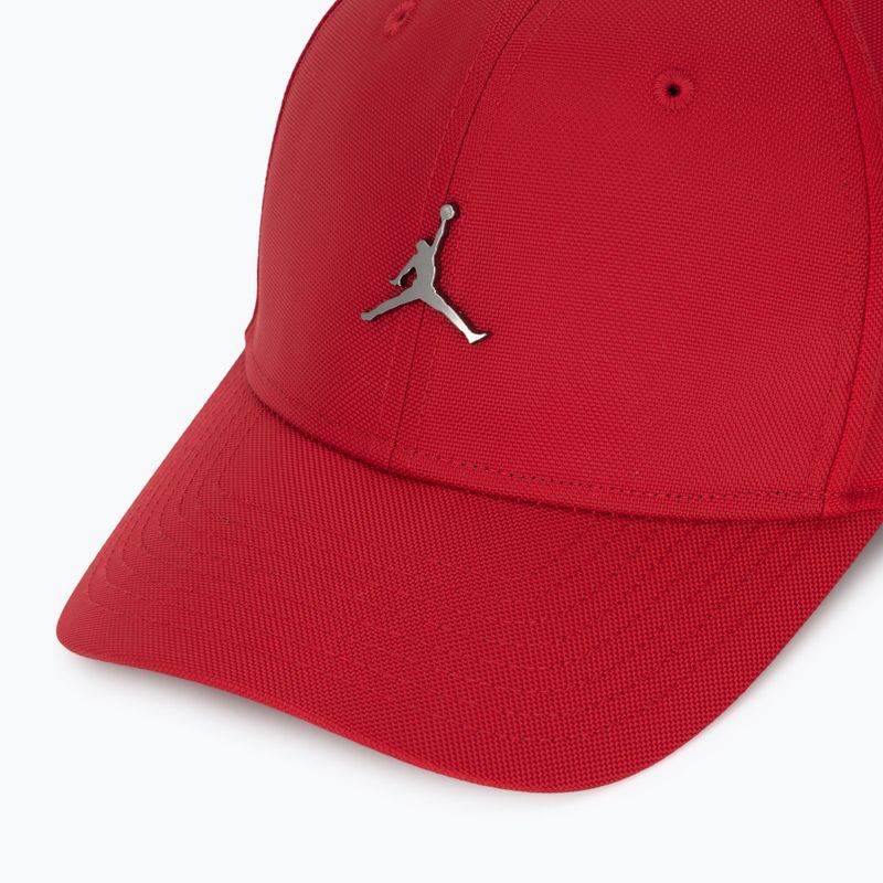 Ellenzős sapka Jordan Rise Structured Metal Jumpman gym red/r511 3