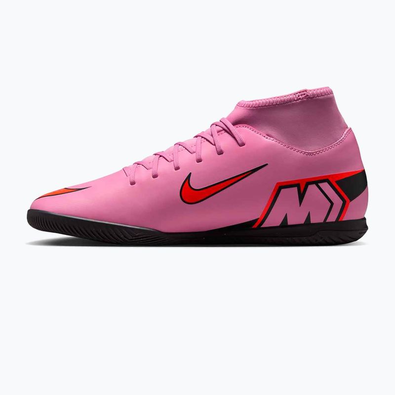 Férfi futballcipő Nike Mercurial Superfly 10 Club IC magic flamingo/fekete/total crimson 9