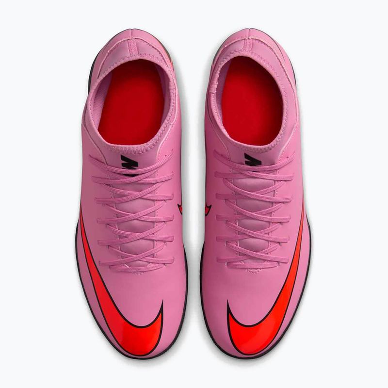 Férfi futballcipő Nike Mercurial Superfly 10 Club IC magic flamingo/fekete/total crimson 13