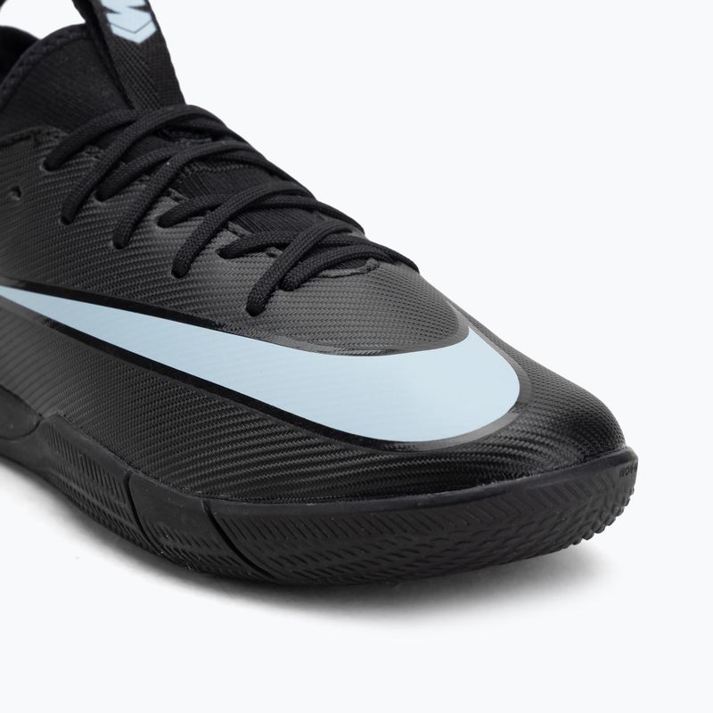 Gyermek futballcipő Nike Mercurial Vapor 16 Academy IC fekete/jeges kék 7