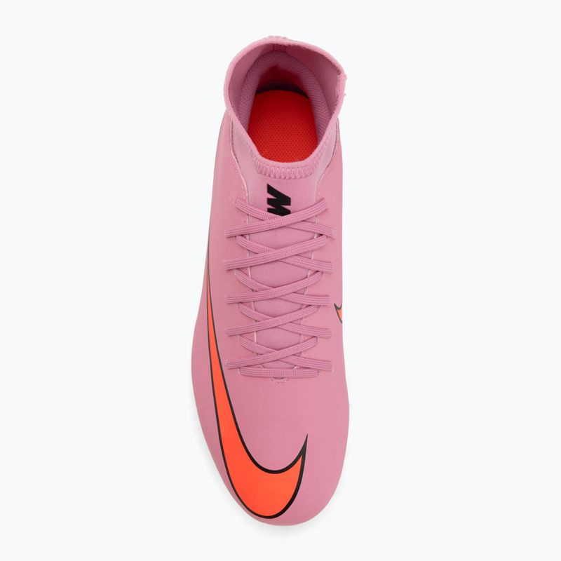 Férfi futballcipő Nike Mercurial Superfly 10 Club FG/MG magic flamingo/fekete/total crimson 5