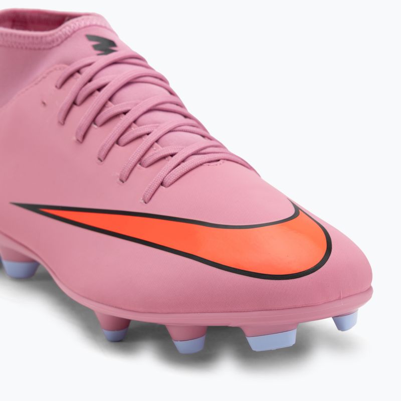 Férfi futballcipő Nike Mercurial Superfly 10 Club FG/MG magic flamingo/fekete/total crimson 7