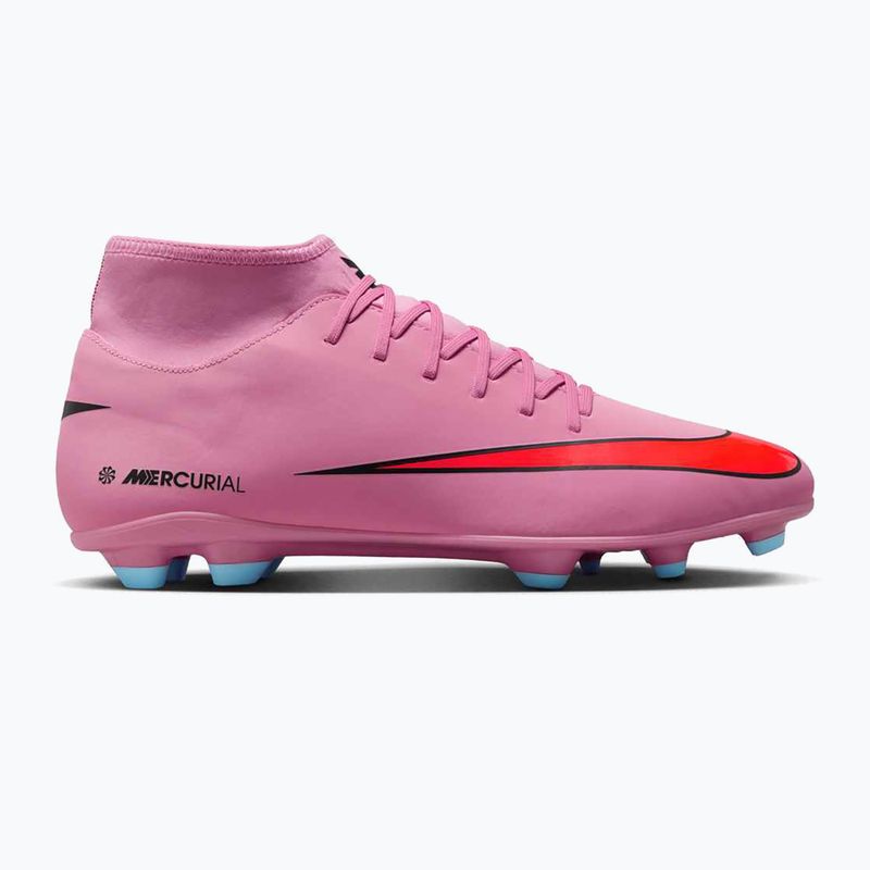Férfi futballcipő Nike Mercurial Superfly 10 Club FG/MG magic flamingo/fekete/total crimson 8