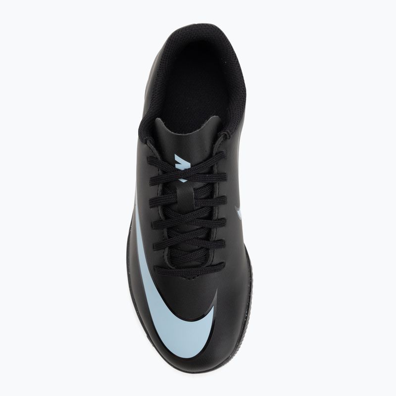 Gyermek focicipő Nike Mercurial Vapor 16 Club IC fekete/jeges kék 5