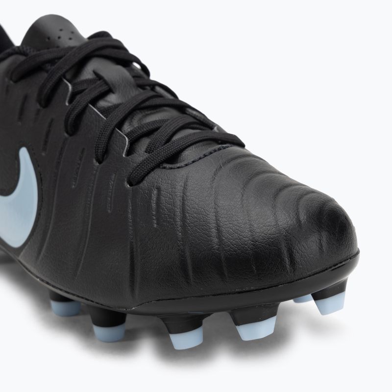 Gyermek futballcipő Nike Tiempo Legend 10 Academy FG/MG fekete/fekete 7