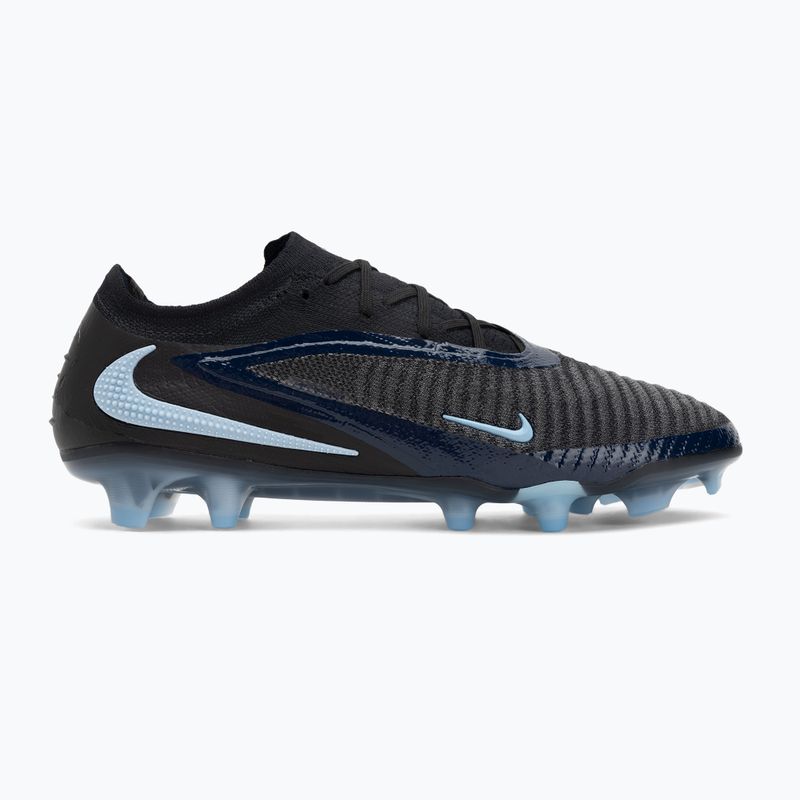 Férfi Nike Phantom 6 Low Elite FG futballcipő fekete/fekete 2