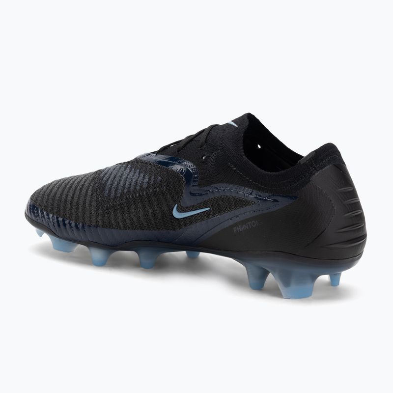Férfi Nike Phantom 6 Low Elite FG futballcipő fekete/fekete 3