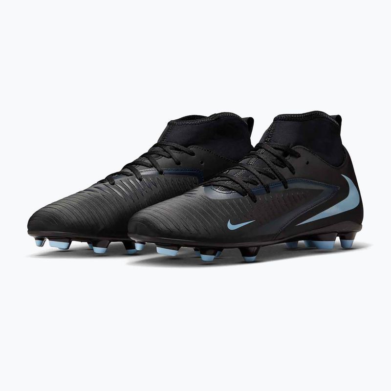 Férfi futballcipő Nike Phantom 6 High Club FG/MG fekete/fekete 3