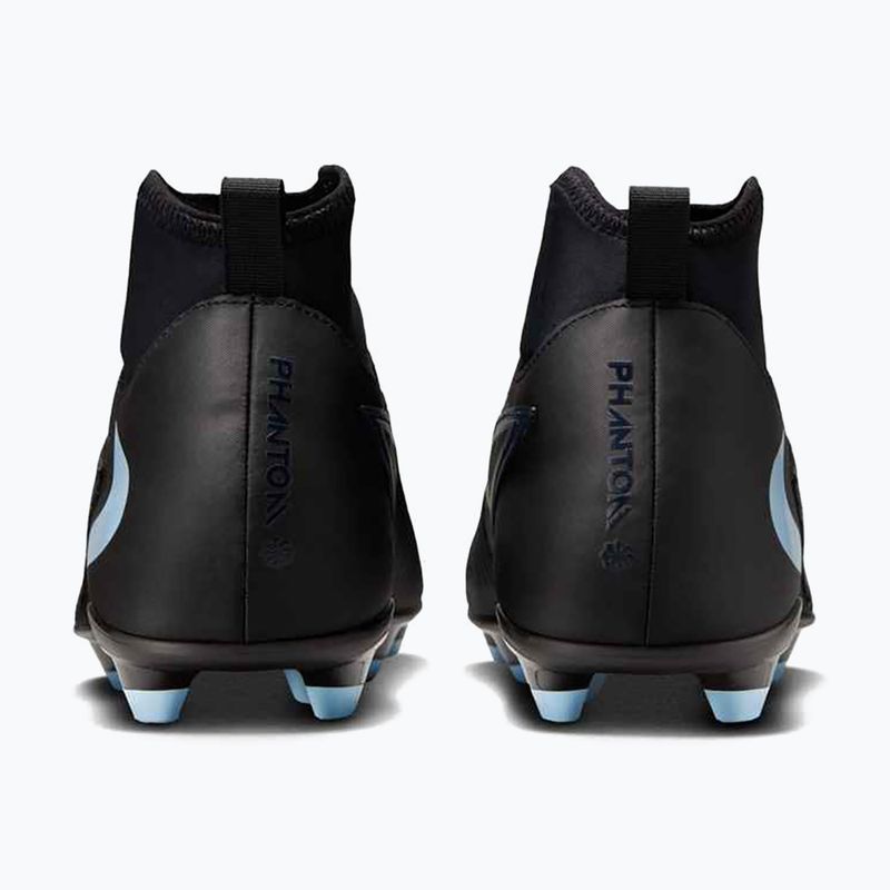 Férfi futballcipő Nike Phantom 6 High Club FG/MG fekete/fekete 4
