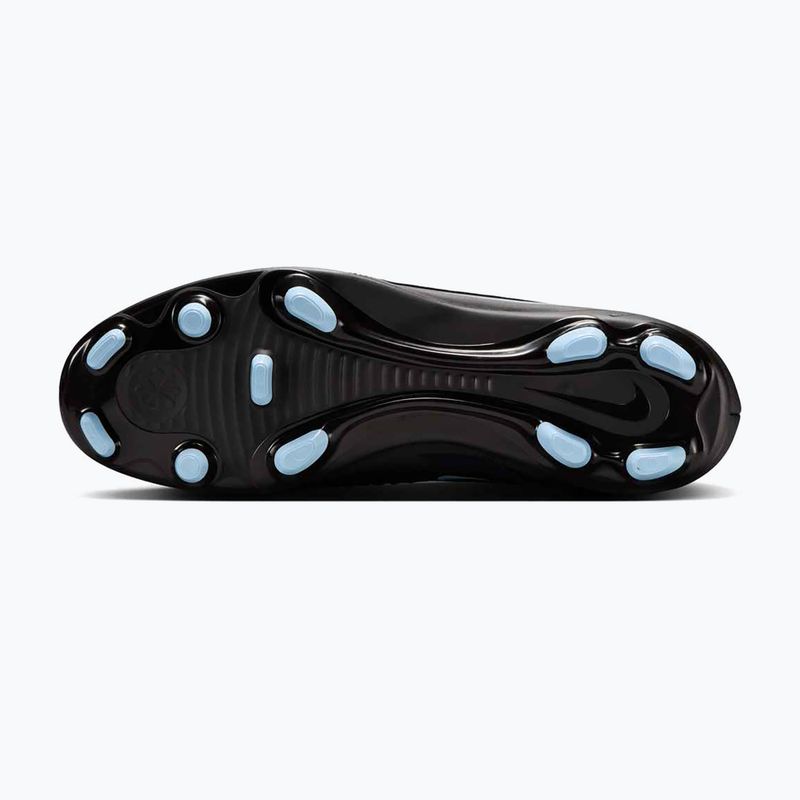 Férfi futballcipő Nike Phantom 6 High Club FG/MG fekete/fekete 5