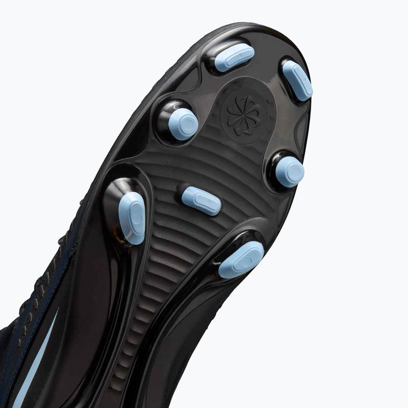 Férfi futballcipő Nike Phantom 6 High Club FG/MG fekete/fekete 9