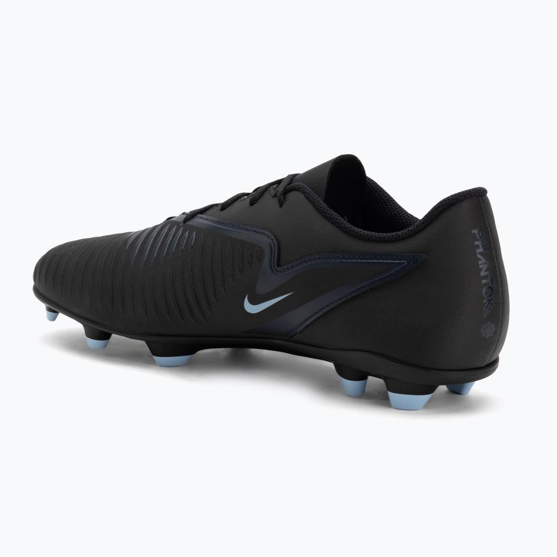 Férfi futballcipő Nike Phantom 6 Low Club FG/MG fekete/fekete 3