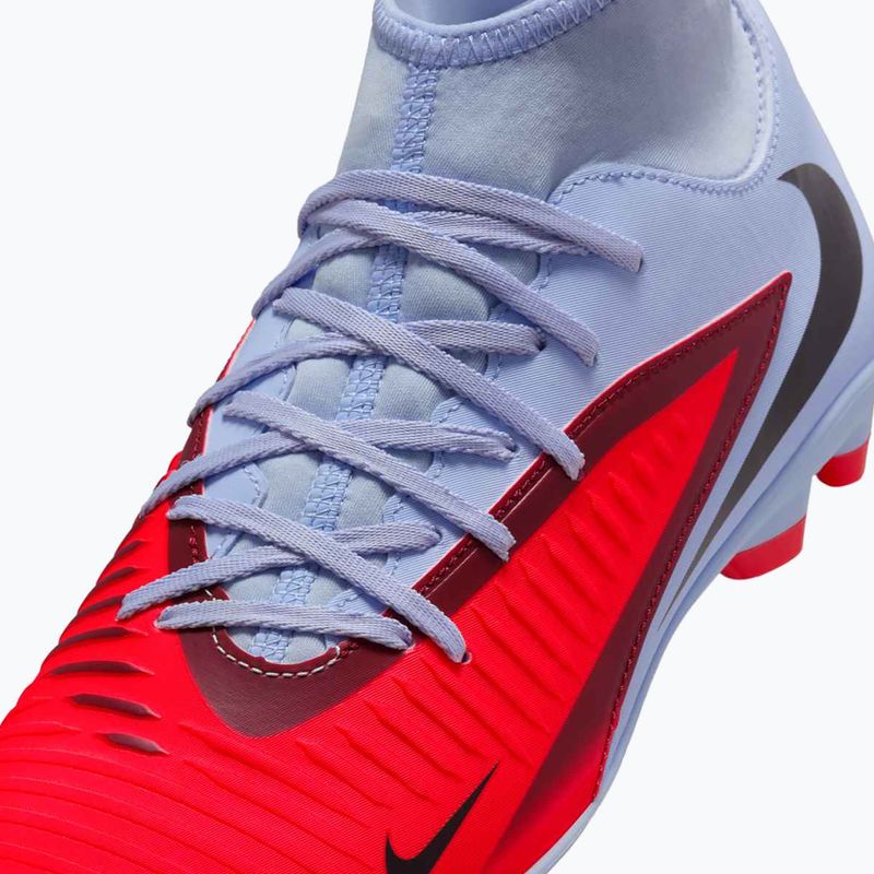 Férfi futballcipő Nike Phantom 6 High Club FG/MG royal tint/bright crimson 7
