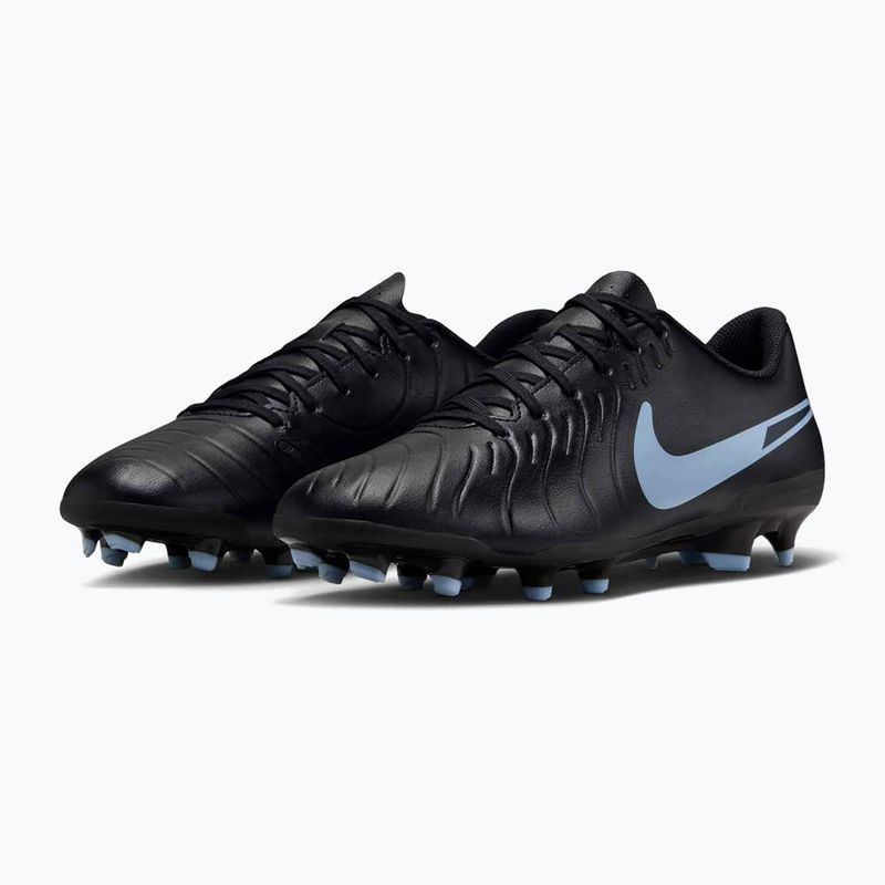 Férfi futballcipő Nike Tiempo Legend 10 Club FG/MG fekete/fekete 10