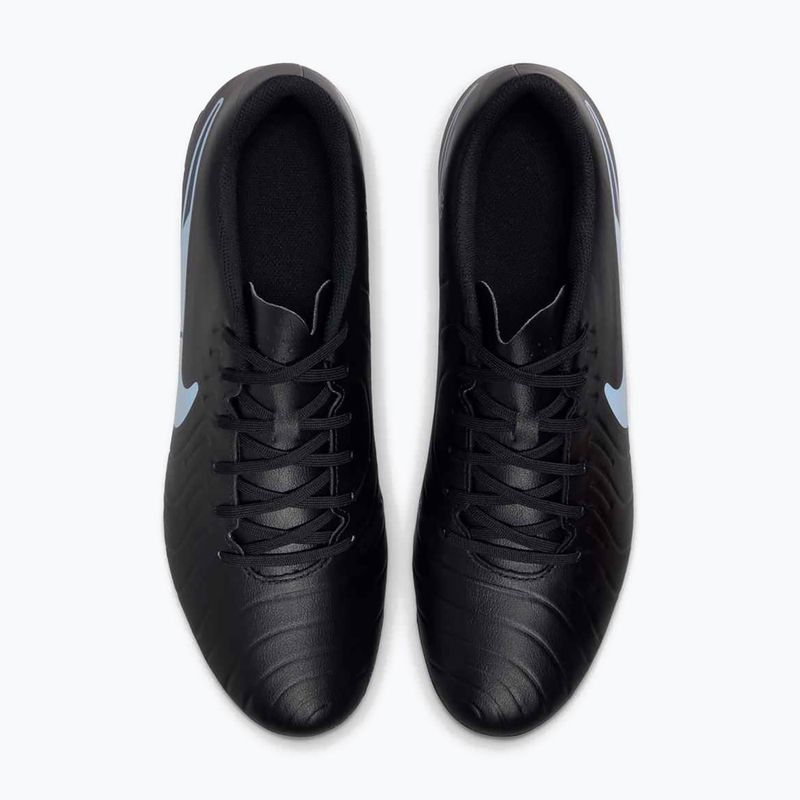 Férfi futballcipő Nike Tiempo Legend 10 Club FG/MG fekete/fekete 13