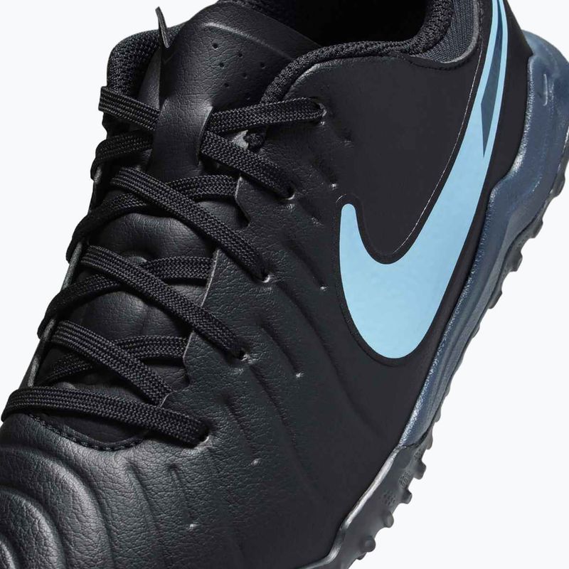 Nike Tiempo Legend 10 Academy TF gyermek labdarúgócipő fekete/fekete 14