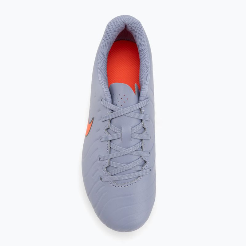 Nike Tiempo Legend 10 Club FG/MG kék eclipse/fekete gyermek focicipő 5