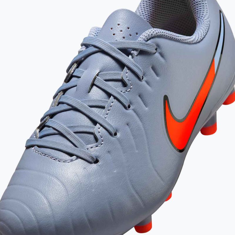 Nike Tiempo Legend 10 Club FG/MG kék eclipse/fekete gyermek focicipő 9