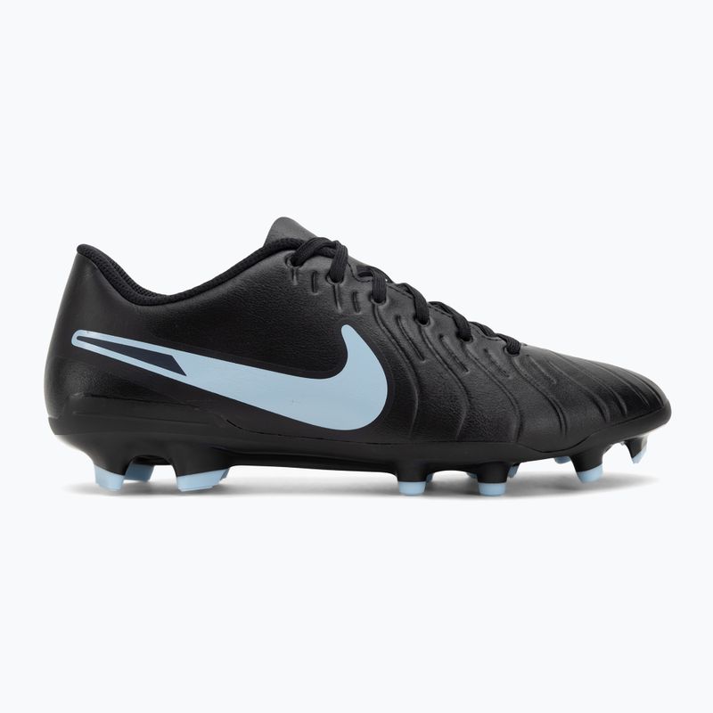 Férfi futballcipő Nike Tiempo Legend 10 Club FG/MG fekete/fekete 2