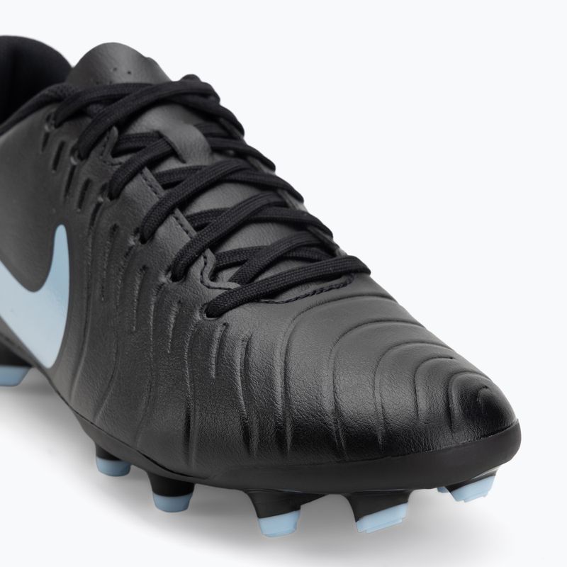 Férfi futballcipő Nike Tiempo Legend 10 Club FG/MG fekete/fekete 7