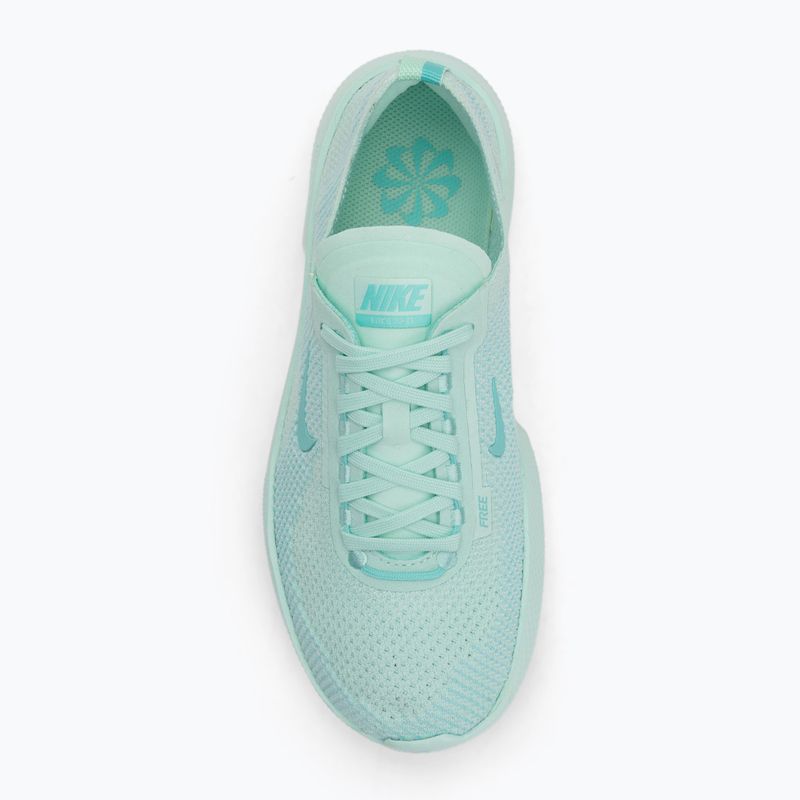 Nike Free 2025 női edzőcipő menta hab/fehérített türkiz/glacier blue 5