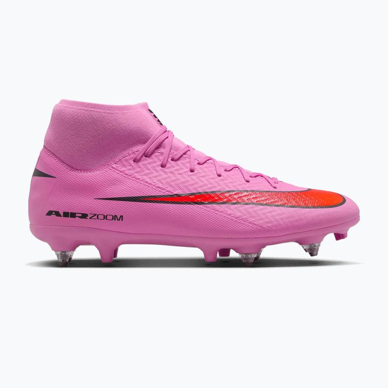 Férfi futballcipő Nike Mercurial Superfly 10 Academy SG-Pro magic flamingo/fekete/teljes bíbor 8