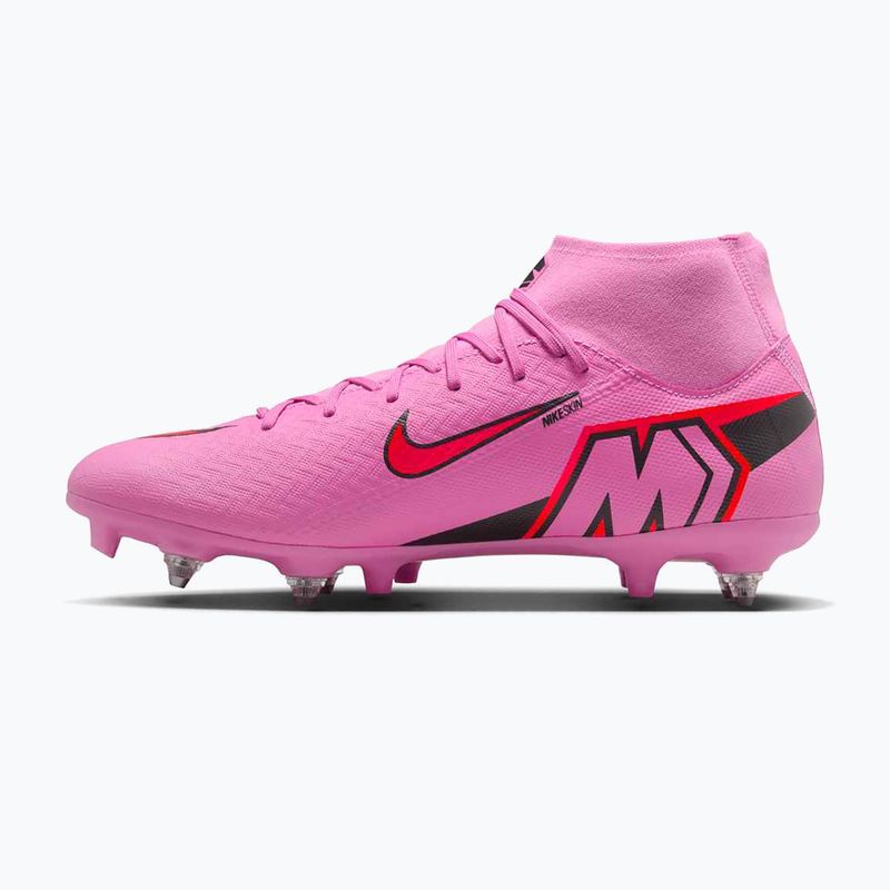 Férfi futballcipő Nike Mercurial Superfly 10 Academy SG-Pro magic flamingo/fekete/teljes bíbor 9