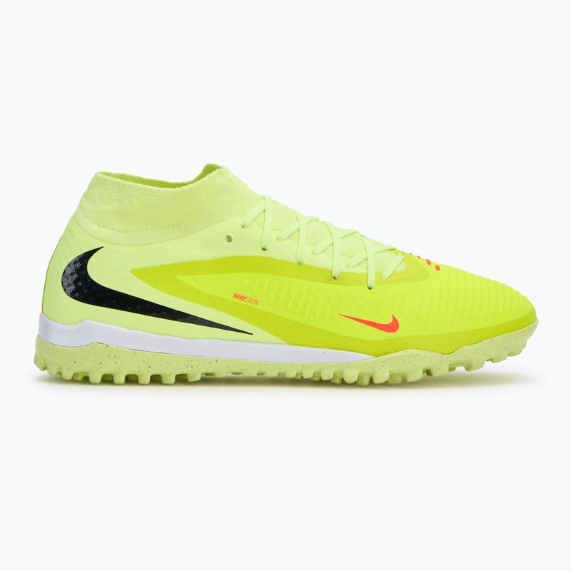 Férfi focicipő Nike Phantom 6 High Academy TF Hyper Crimson/Life Lime/Black 2