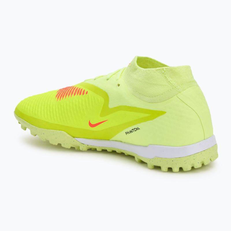 Férfi focicipő Nike Phantom 6 High Academy TF Hyper Crimson/Life Lime/Black 3
