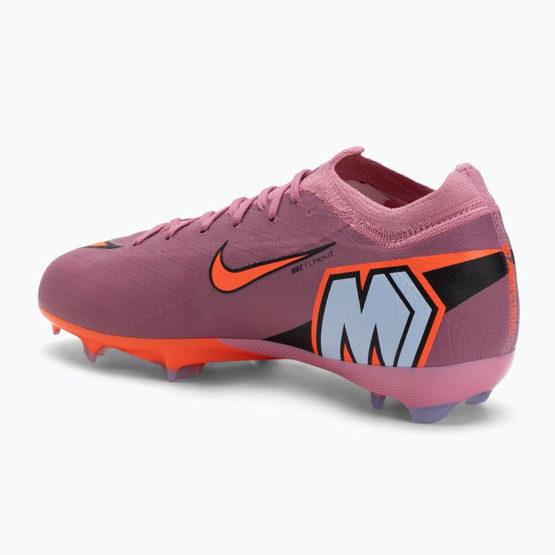 Nike Jr. gyermek focicipő Mercurial Vapor 16 Pro FG magic flamingo/fekete/teljes bíbor 3