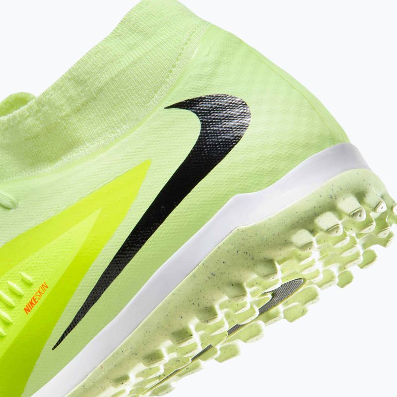 Férfi focicipő Nike Phantom 6 High Academy TF Hyper Crimson/Life Lime/Black 11